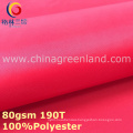 Plain Dyeing Pongee Polyester Taffeta Fabric for Textile Lining (GLLML298)